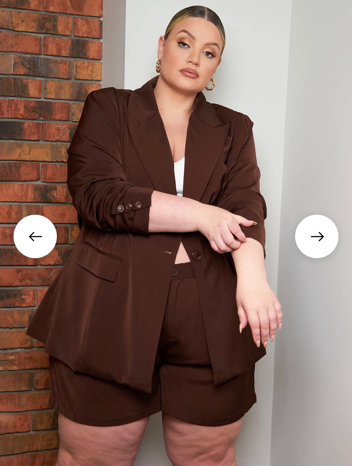 “RebDolls” Chocolate Blazer