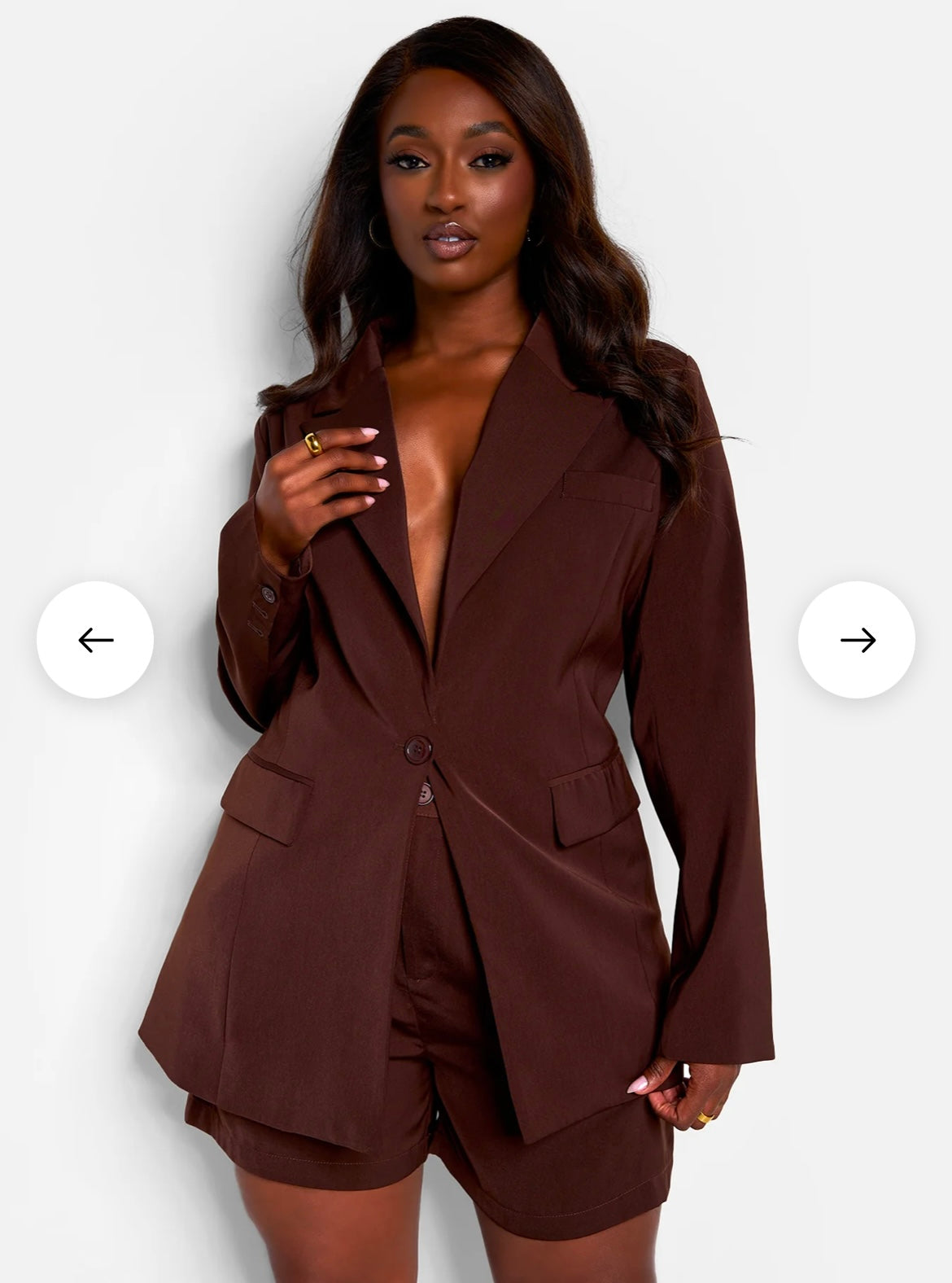 “RebDolls” Chocolate Blazer