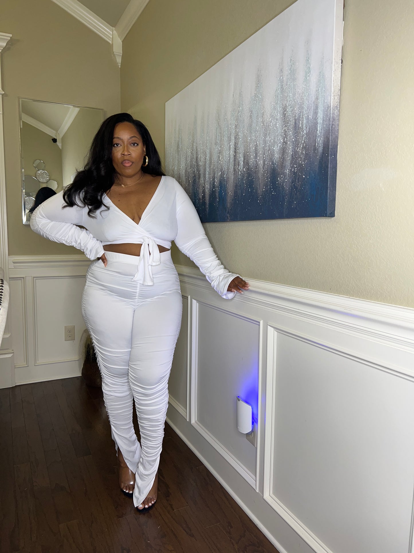 White Out Legging Set