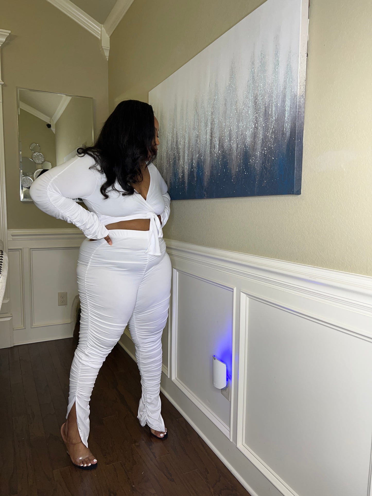 White Out Legging Set