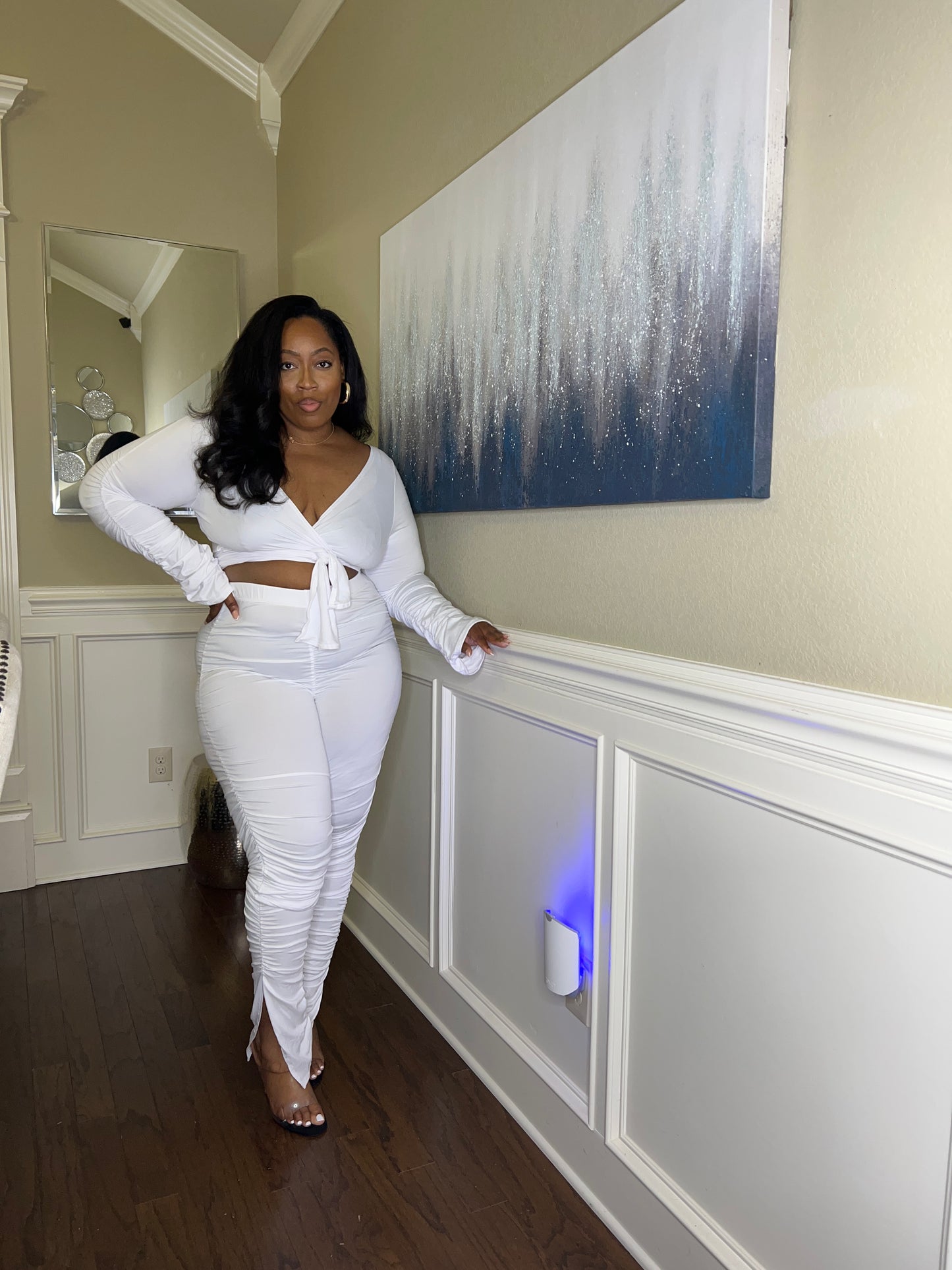 White Out Legging Set