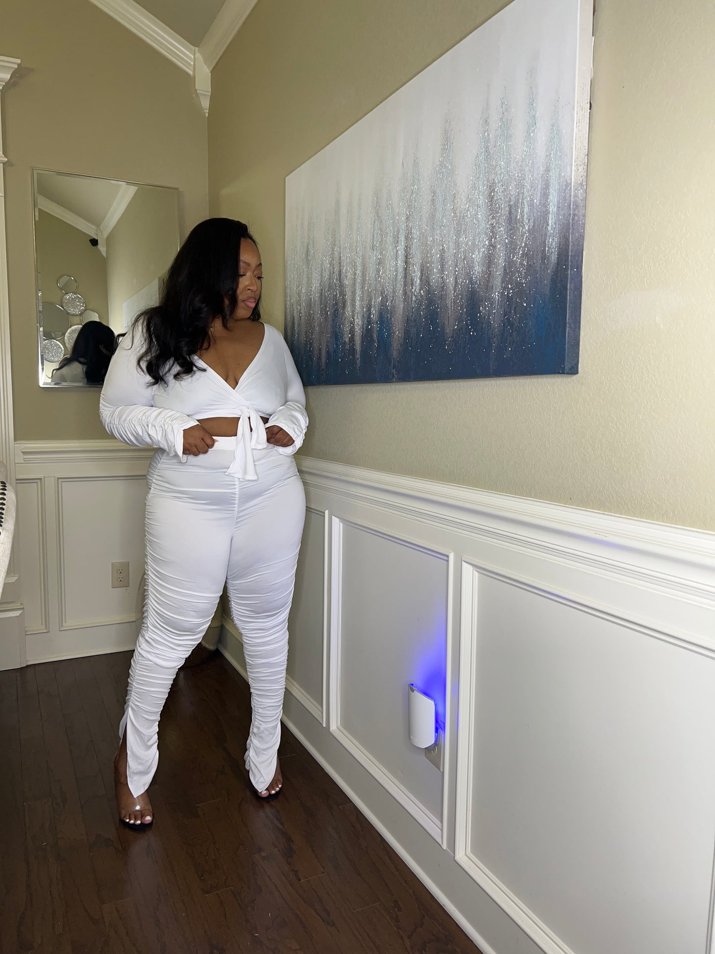 White Out Legging Set