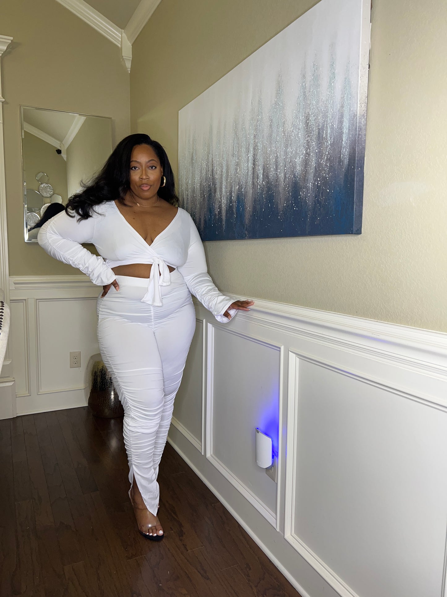 White Out Legging Set