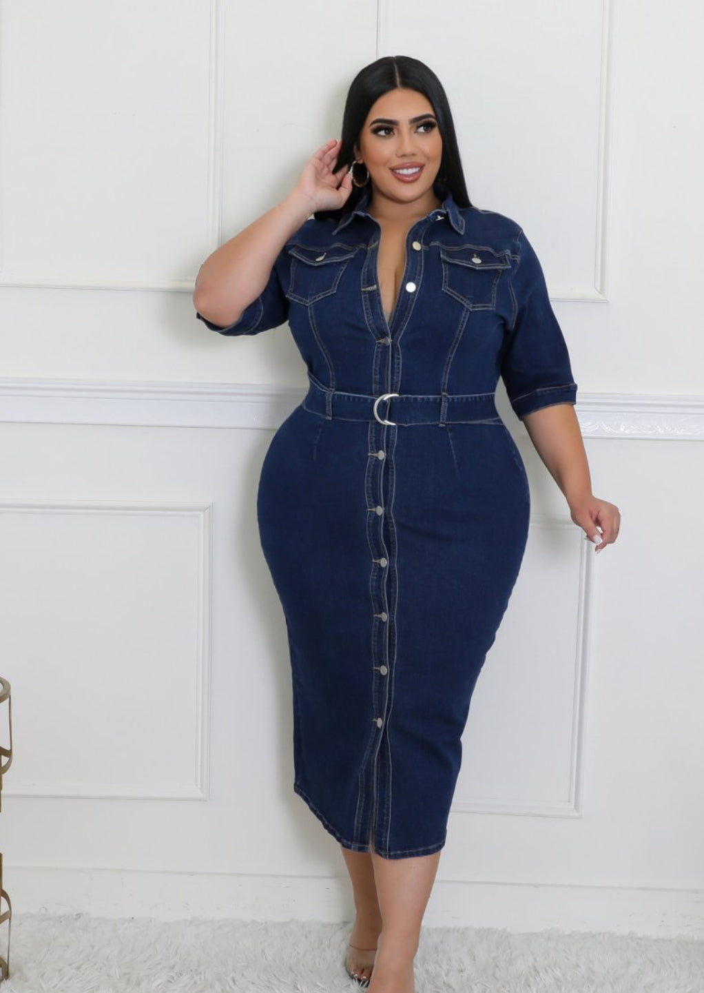 Diva Denim Dress